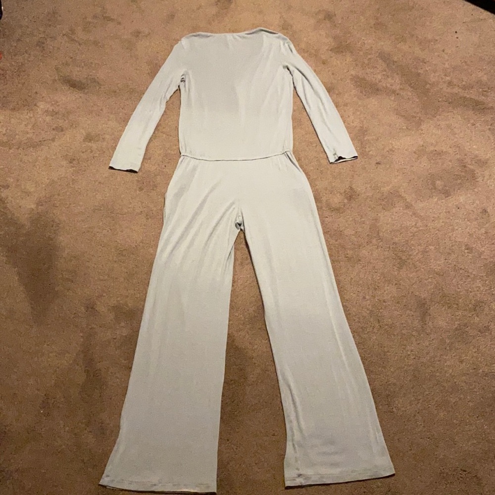 Eberjey one-piece long jumpsuit lounger pajama